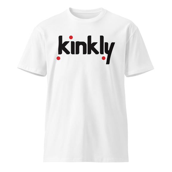 T-shirt unisexe Kinkly blanc