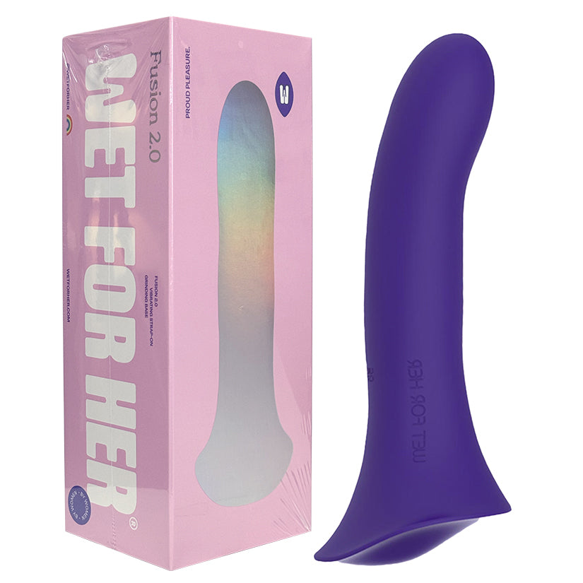 The large Wet for Her Fusion 2.0 with Grinding Base| Kinkly Shop