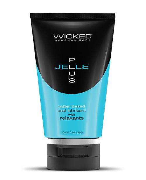Wicked Jelle Plus Relaxing Anal Lube | Lube Made Just for Anal! Kinkly Shop Wicked Jelle Plus Relaxing Anal Lube | Lube Made Just for Anal! Kinkly Shop