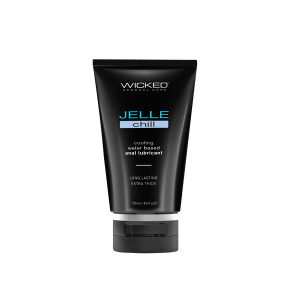 The Wicked Jelle Chill - 4 oz bottle in front of a transparent background | Kinkly Shop