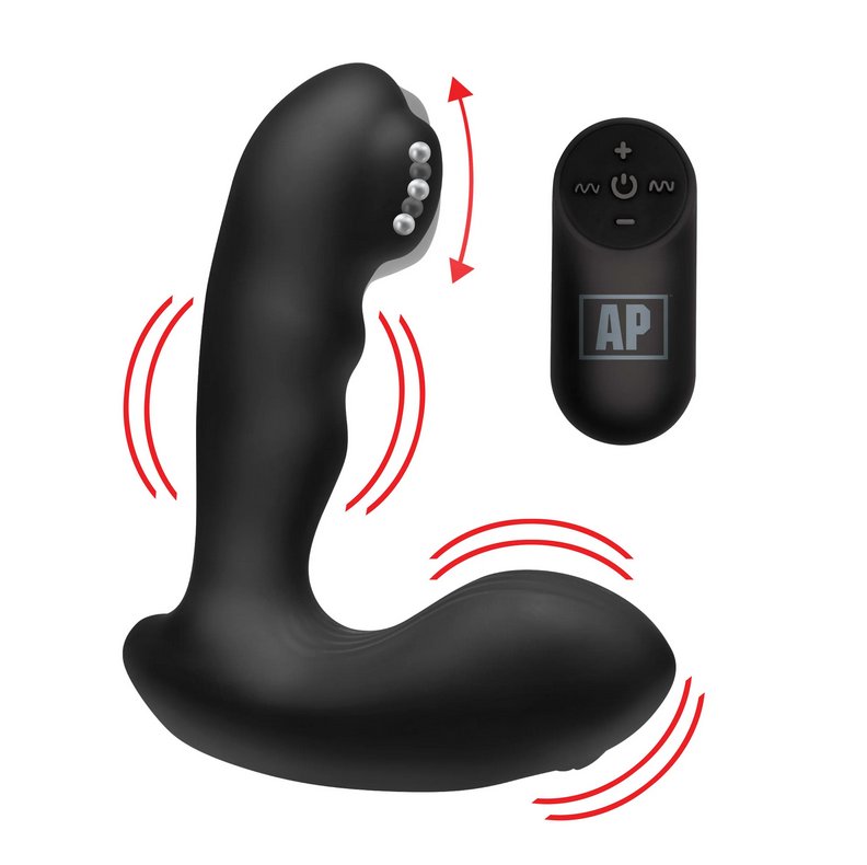 Alpha Pro 7x Milker Remote-Controlled Prostate Massager Toy Kinkly Shop Alpha Pro 7x Milker Remote-Controlled Prostate Massager Toy Kinkly Shop