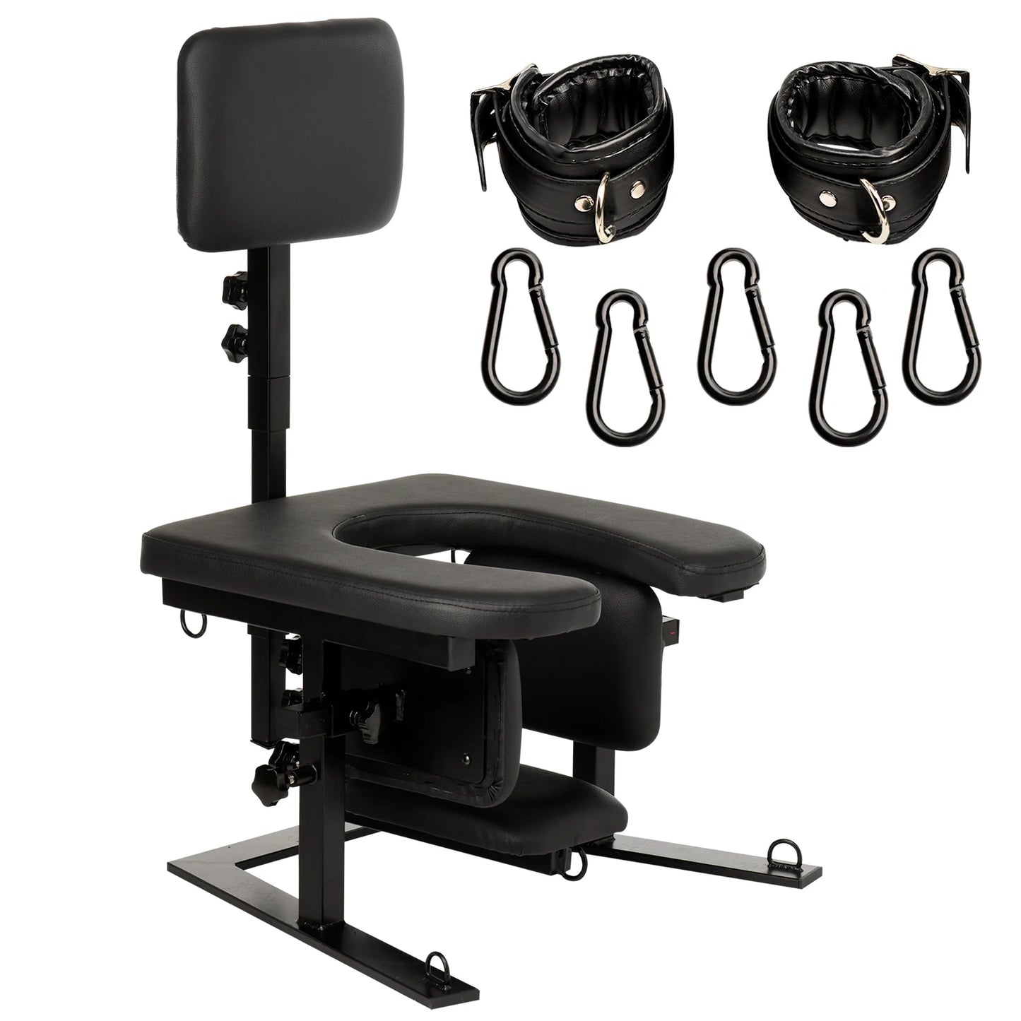The shown with all of the optional included accessories next to it. It looks extremely sturdy. | Kinkly Shop