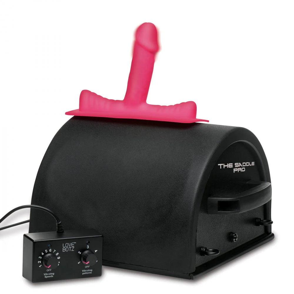 XR Brands Saddle Pro Sex Machine Powerful Ride-On Vibrator Kinkly Shop XR Brands Saddle Pro Sex Machine Powerful Ride-On Vibrator Kinkly Shop