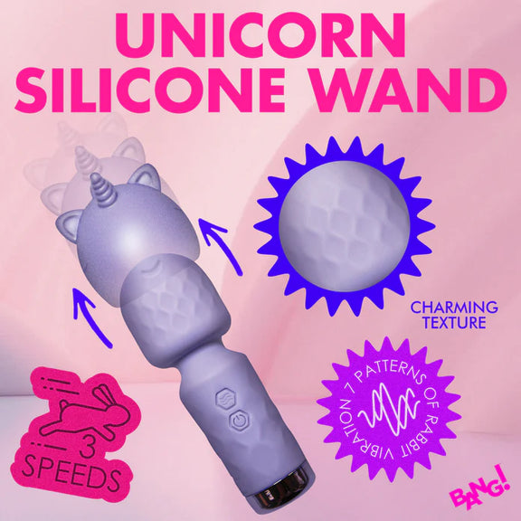 Bang! Unicorn Silicone Wand