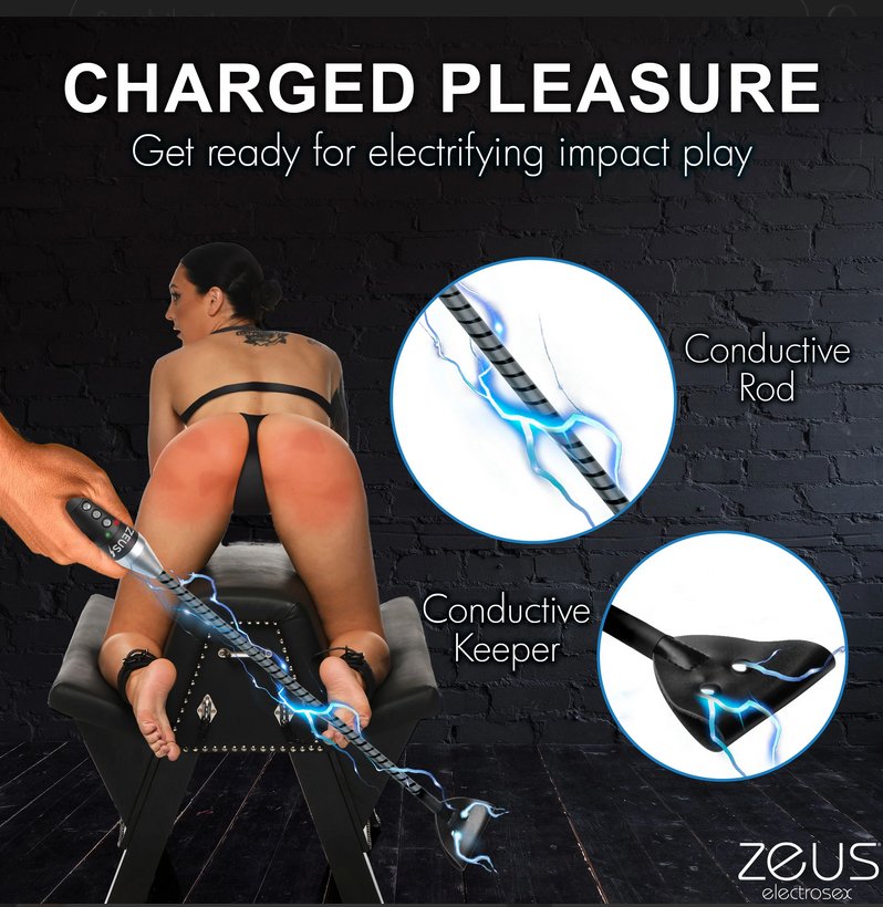 Zeus Electrosex Riding Crop