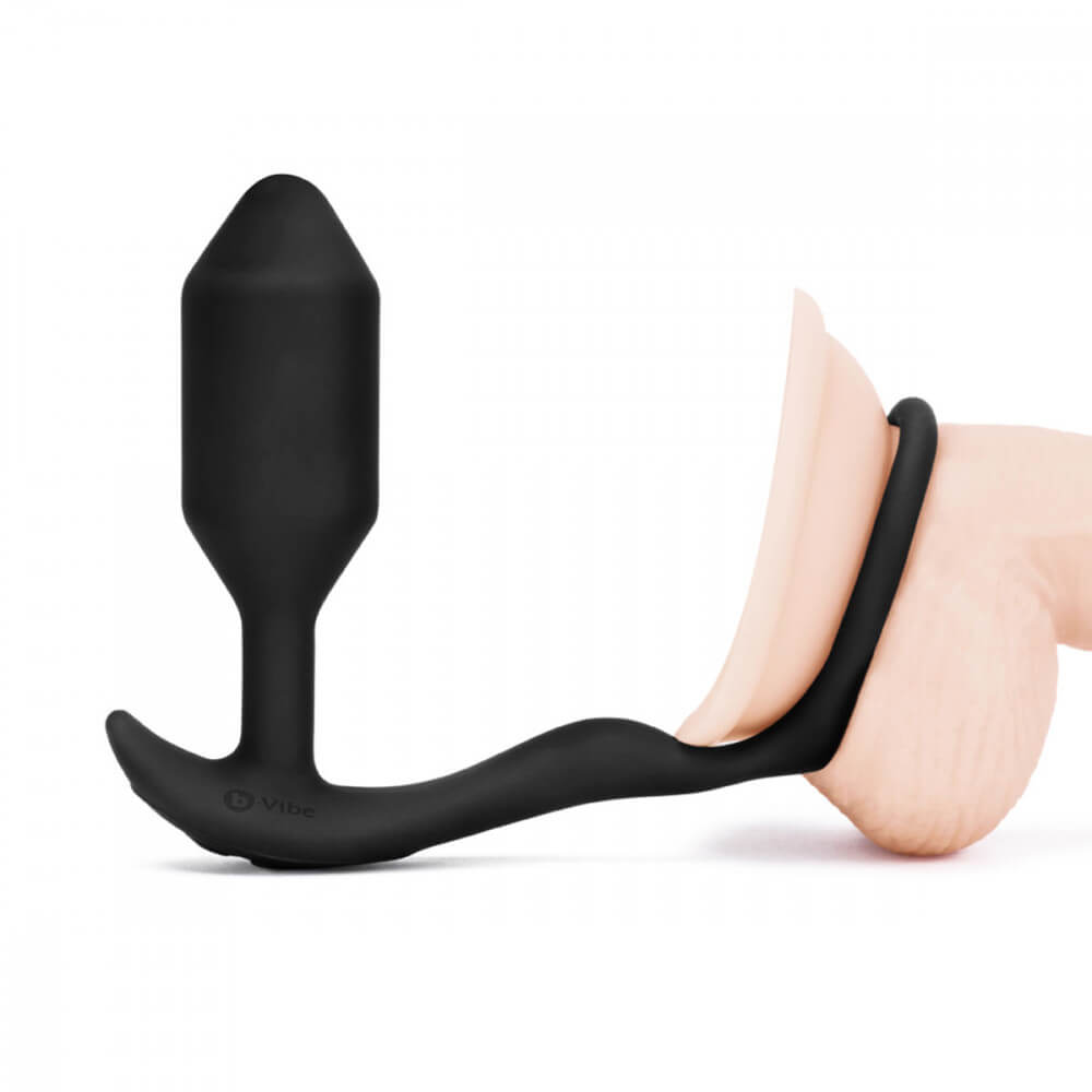 b-Vibe Vibrating Snug & Tug Plug and Cock Ring Combo Toy Kinkly Shop b-Vibe Vibrating Snug & Tug Plug and Cock Ring Combo Toy Kinkly Shop