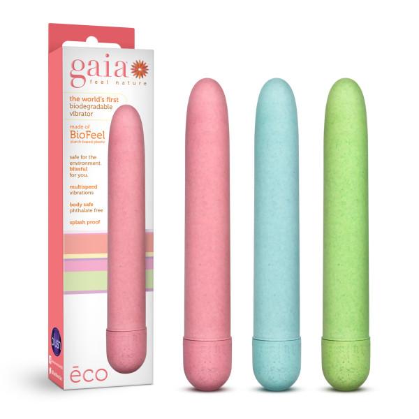 Gaia Eco Vibrator Biodegradable, Body-Safe & Eco-Friendly Kinkly Shop Gaia Eco Vibrator Biodegradable, Body-Safe & Eco-Friendly Kinkly Shop