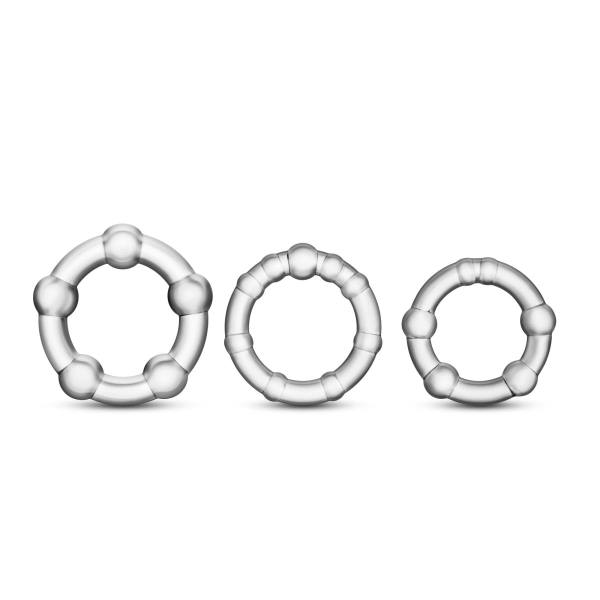 Blush Stay Hard Beaded Cock Rings - Kinkly Shop
