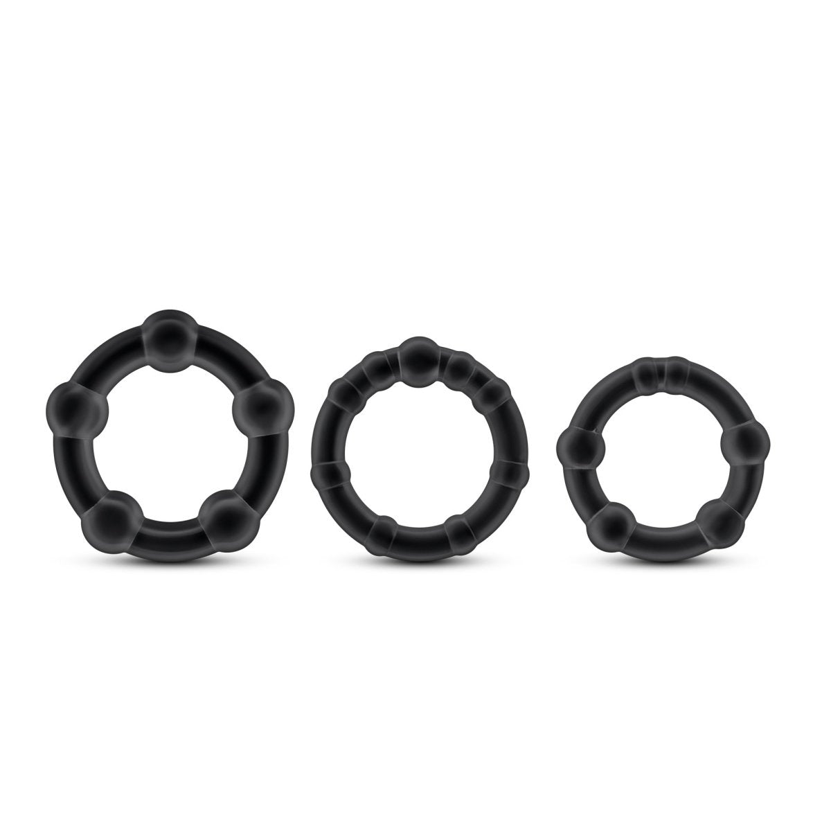 Blush Stay Hard Beaded Cock Rings - Kinkly Shop