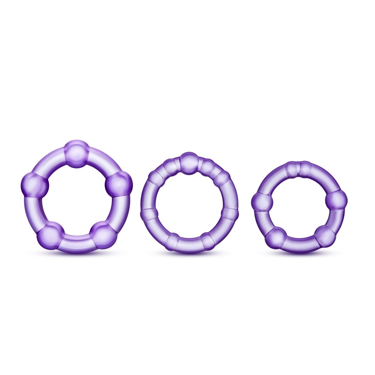 Blush Stay Hard Beaded Cock Rings - Kinkly Shop