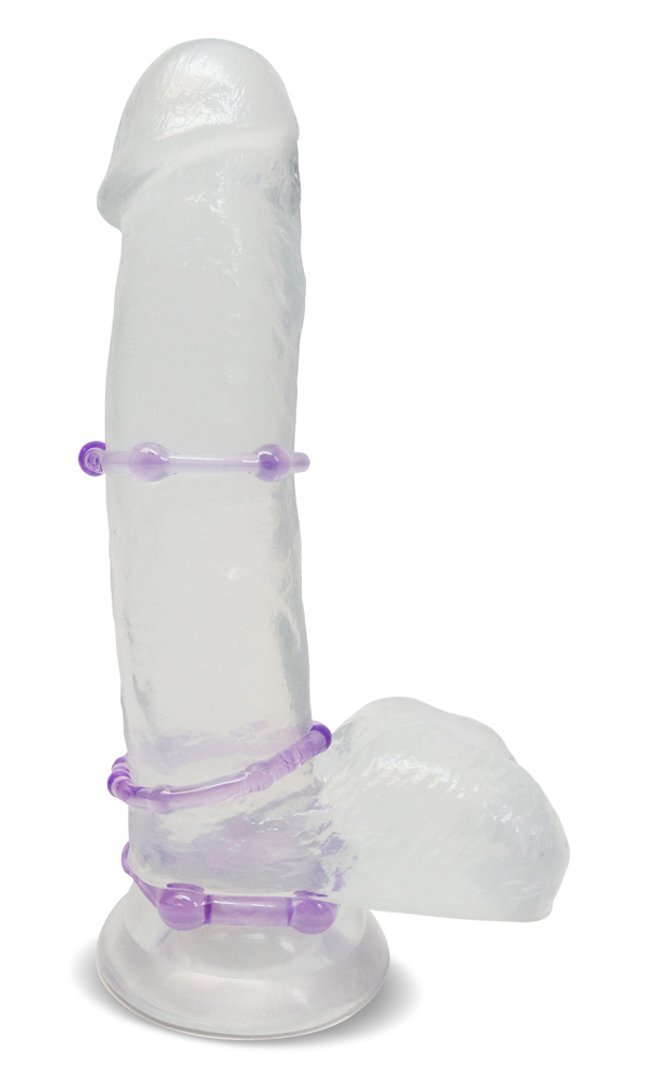 Blush Stay Hard Beaded Cock Rings - Kinkly Shop