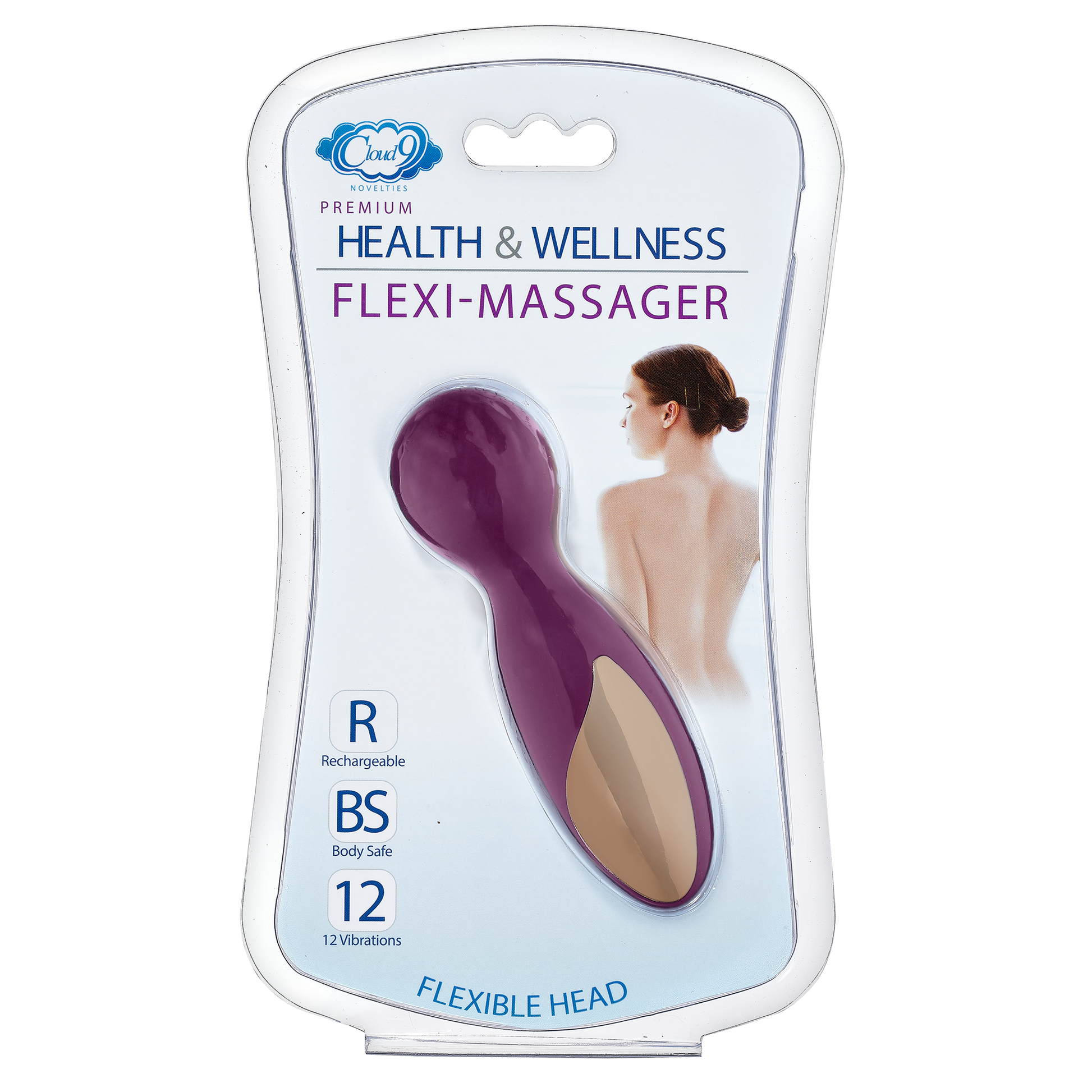 Packaging for the Cloud 9 Flexi-Massager | Kinkly Shop