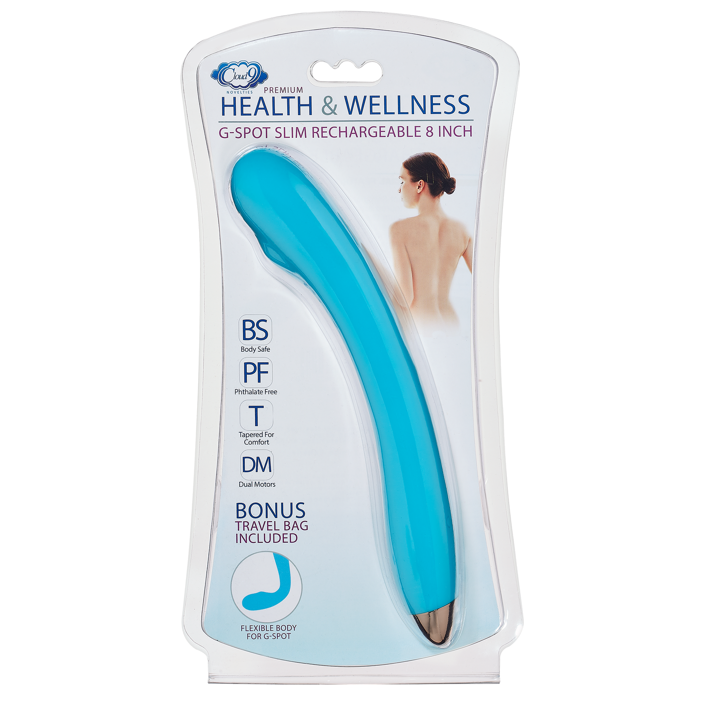 Packaging of the Cloud 9 G-Spot Slim Single | Kinkly Shop