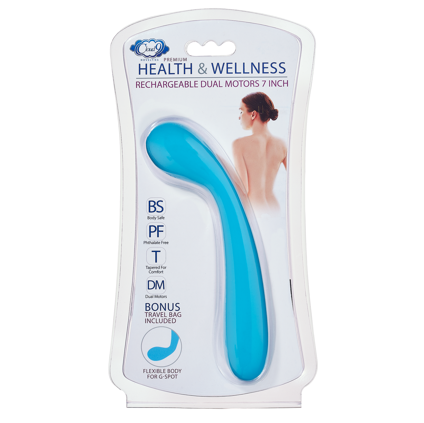 Packaging of the Cloud 9 G-Spot Slim Double | Kinkly Shop