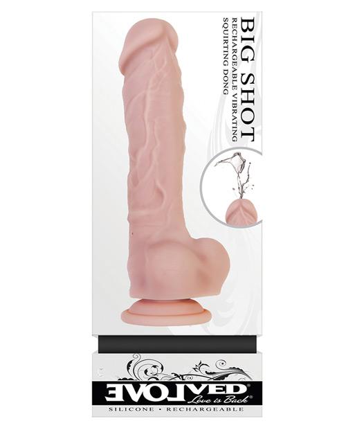 Evolved Big Shot Vibrating Squirting Dildo - Kinkly Shop