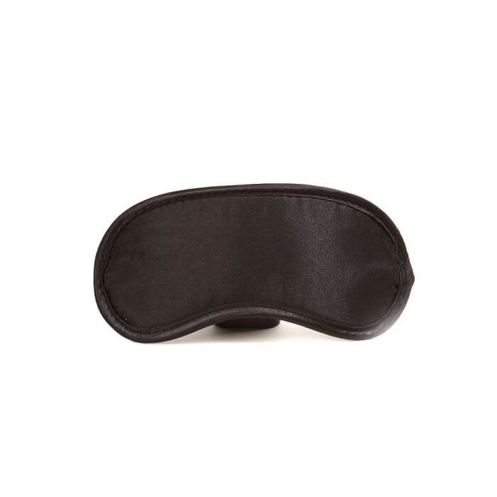 The Fifty Days of Play Bondage Bundle blindfold sits out by itself in front of a white background | Kinkly Shop
