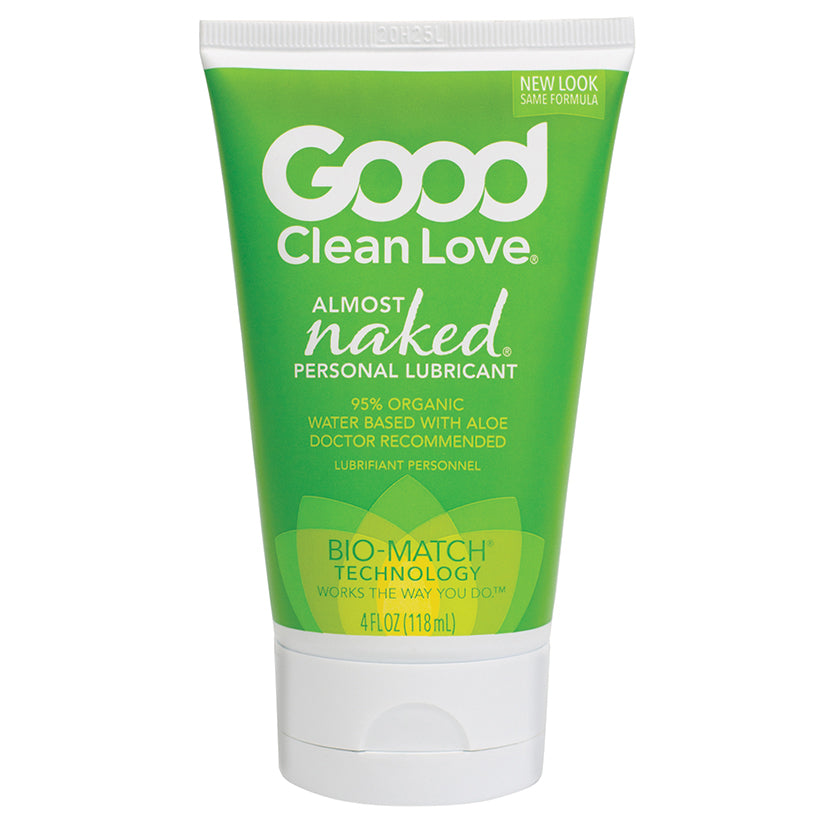 Almost Naked Organic Lube Aloe-Based, Oral-Sex Friendly Kinkly Shop Almost Naked Organic Lube Aloe-Based, Oral-Sex Friendly Kinkly Shop