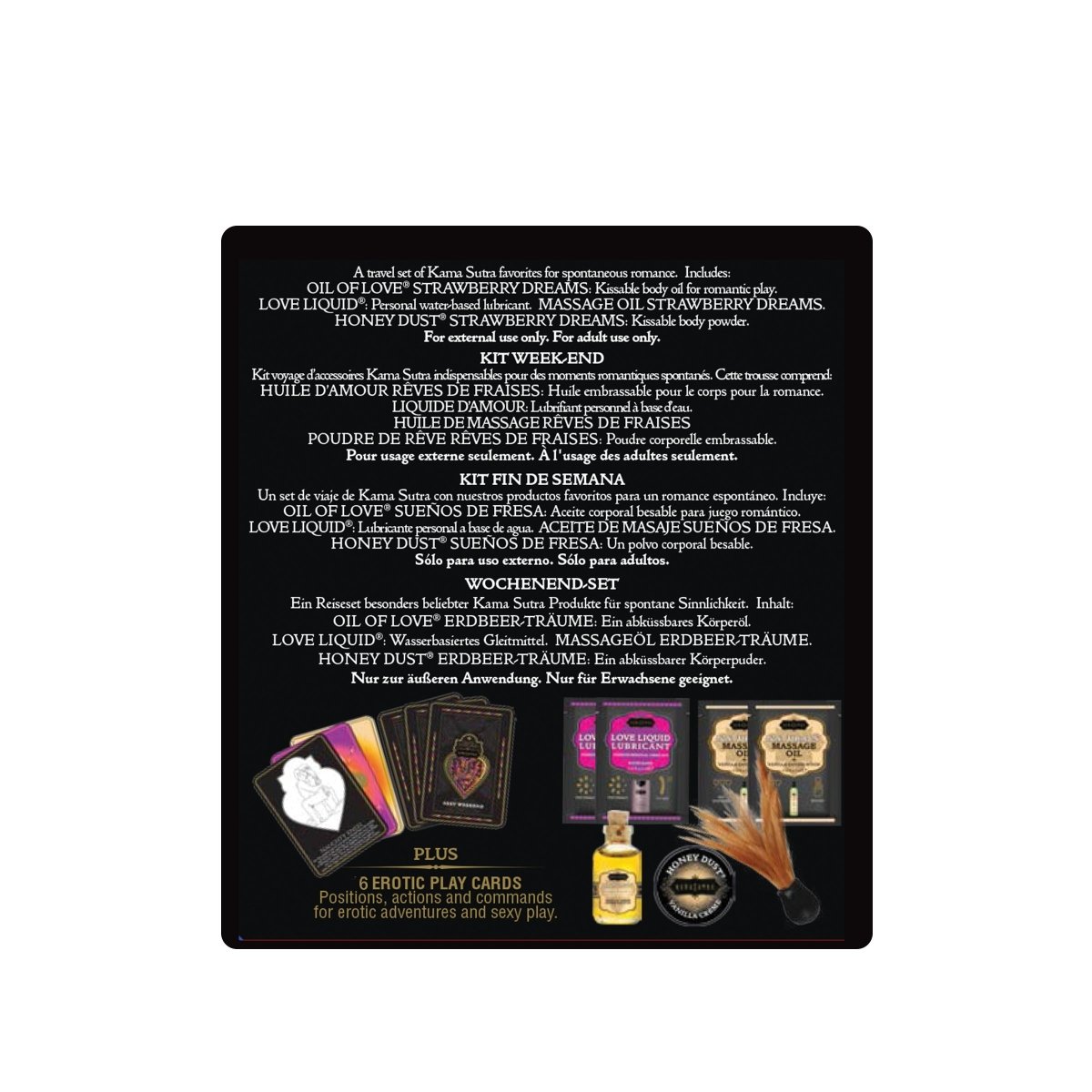 Kama Sutra Weekender Kit - Kinkly Shop