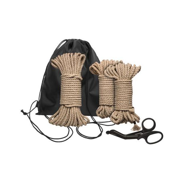 Kink Bind & Tie Initiation Hemp Rope Kit - Kinkly Shop