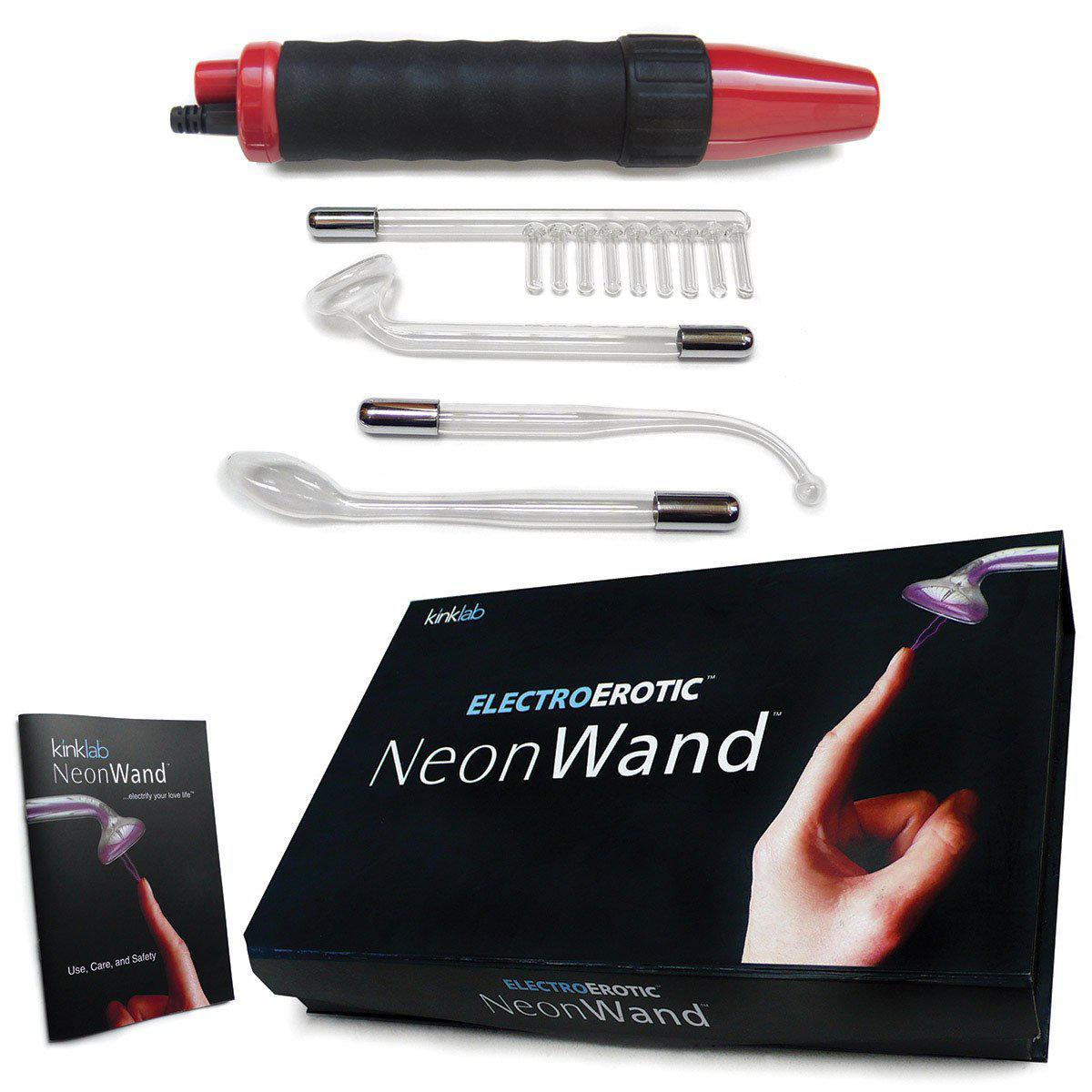 Kinklab Neon Wand | Try Electrosex with a Toy Meant for Beginners! Kinkly Shop Kinklab Neon Wand | Try Electrosex with a Toy Meant for Beginners! Kinkly Shop