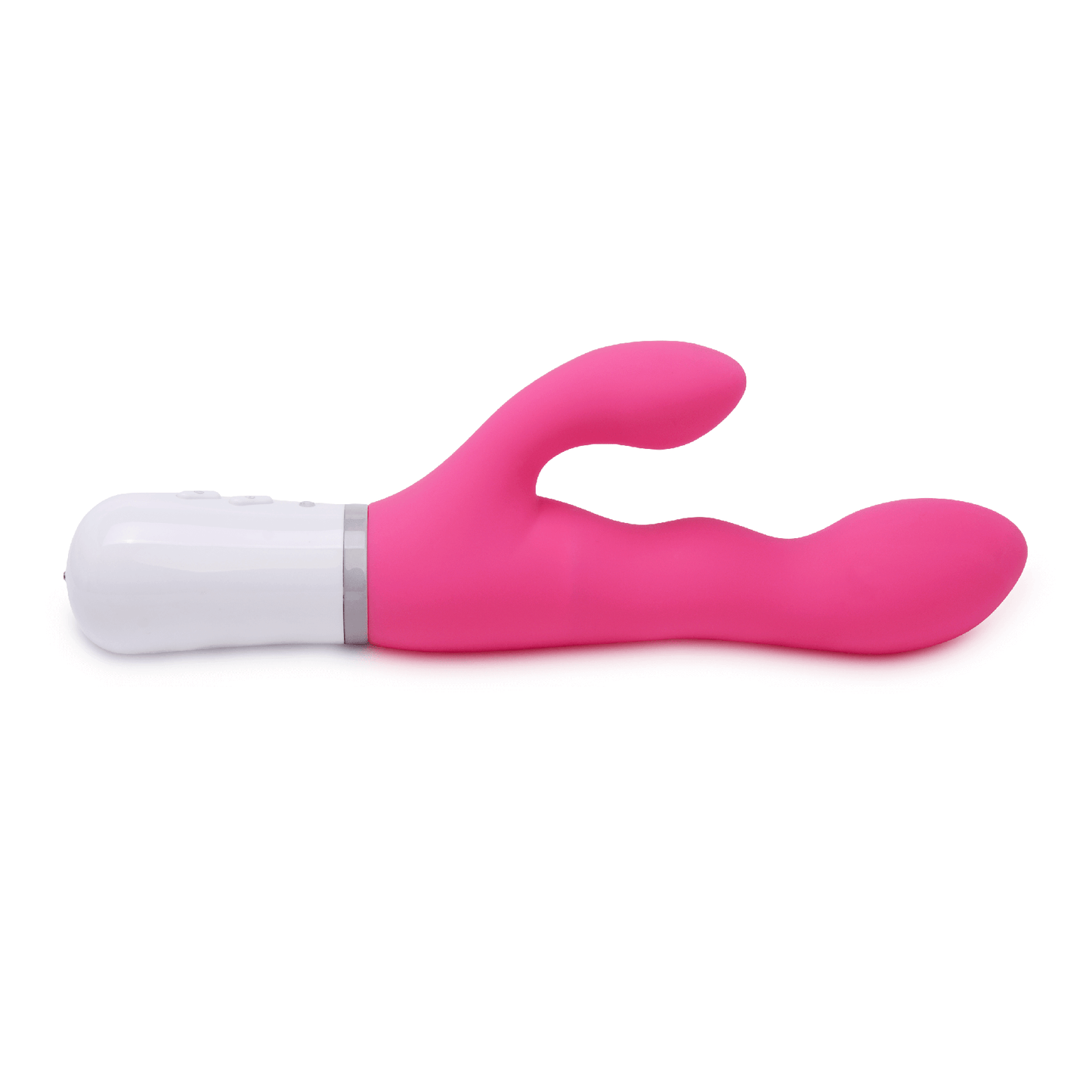Lovense Nora lays out flat against a white background | Kinkly Shop
