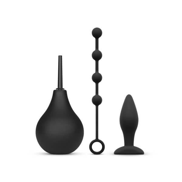 New to anal play? The Nexus Beginner Anal Kit is probably a fantastic fit for you! This three-piece kit makes anal pleasure approachable - even on a budget - and lets you New to anal play? The Nexus Beginner Anal Kit is probably a fantastic fit for you! This three-piece kit makes anal pleasure approachable - even on a budget - and lets you