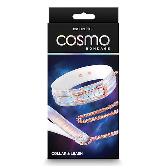 Packaging for the NS Novelties Cosmo Bondage Collar and Leash | Kinkly Shop