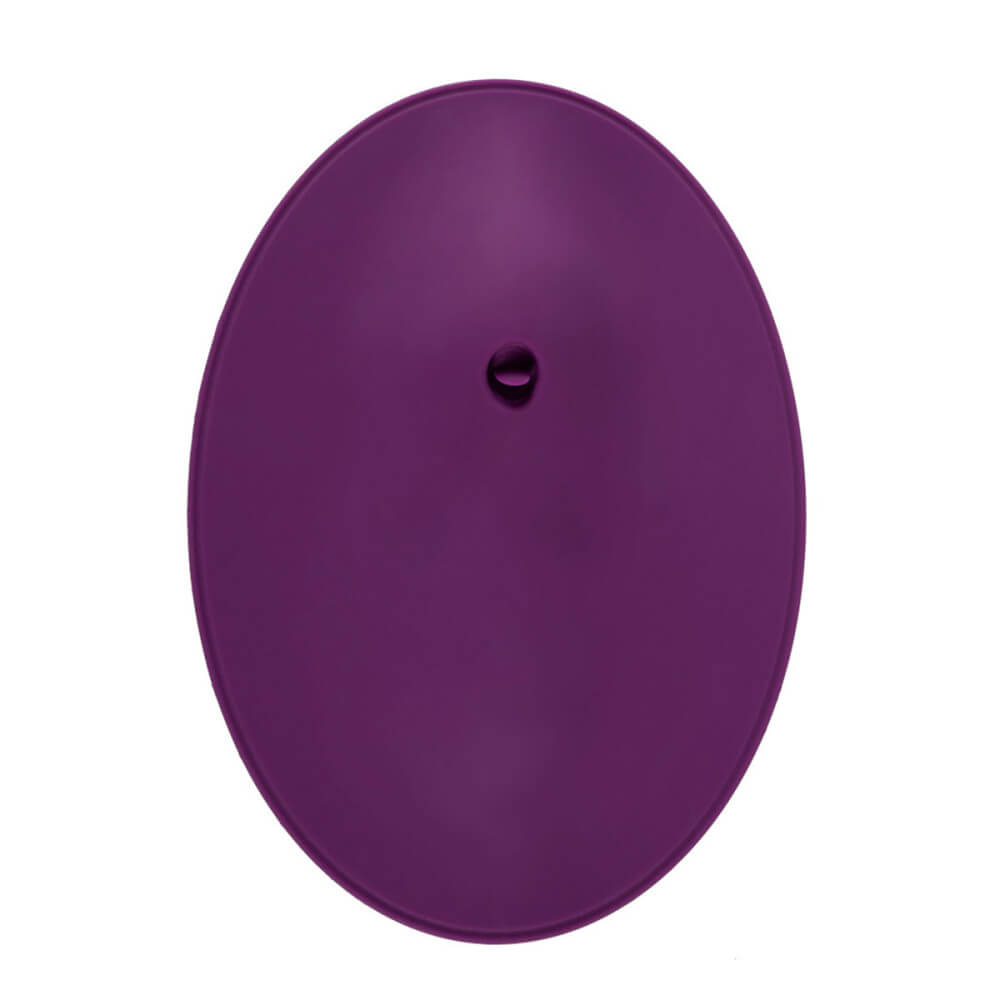 Top down view of the Orion VibePad 2 showcases the placement of the flicking tongue on the Orion VibePad 2. | Kinkly Shop