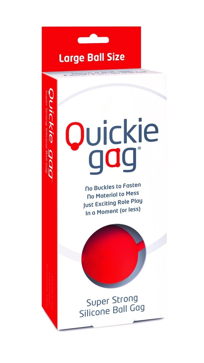 Quickie Ball Gag - Kinkly Shop