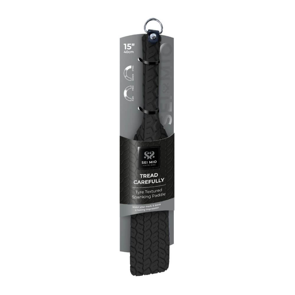 Sei Mio Tyre Paddle in Black | Kinkly Shop