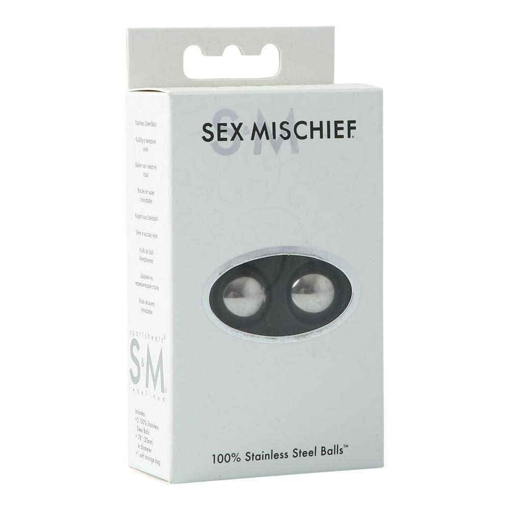 Sportsheets 100% Stainless Steel Ben Wa Balls - Kinkly Shop