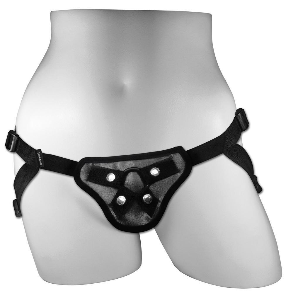 Sportsheets Entry Level Strap On, Black - Kinkly Shop