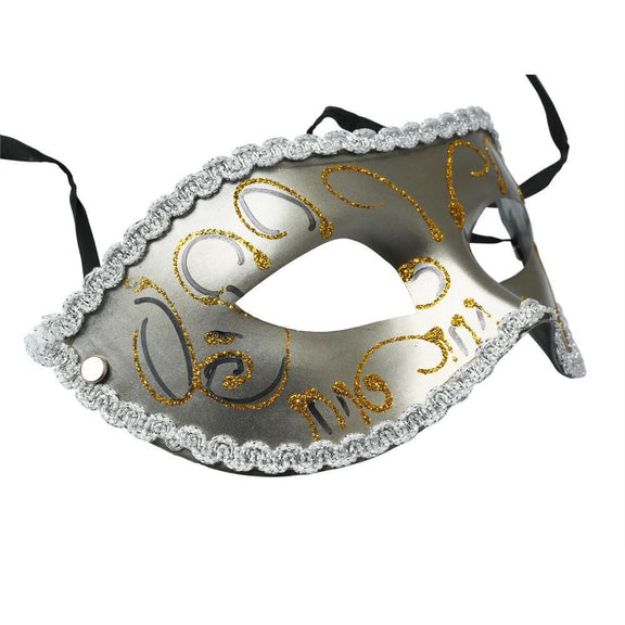 Sportsheets Grey Masquerade Mask - Kinkly Shop