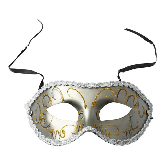 Sportsheets Grey Masquerade Mask - Kinkly Shop