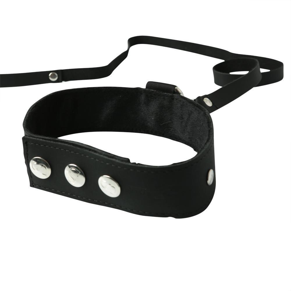 Sportsheets Leather Leash & Collar - Kinkly Shop