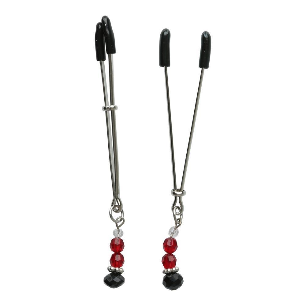Sportsheets Ruby Black Nipple Clips - Kinkly Shop