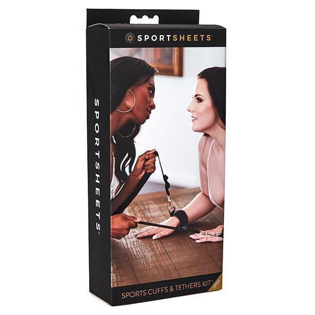 Sportsheets Sports Cuffs & Tethers Kit - Kinkly Shop