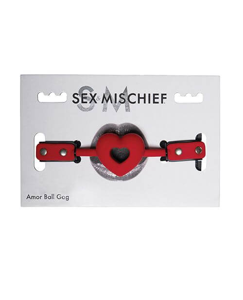 The Sportsheets Amor Breathable Ball Gag in its packaging | Kinkly Shop