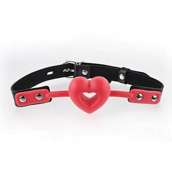 Sportsheets Amor Breathable Ball Gag up against a white background | Kinkly Shop