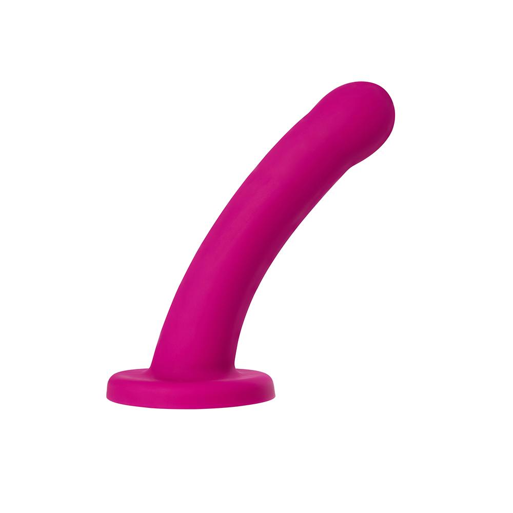 Sportsheets Nexus 7" Curved Silicone Dildo with Suction Base Kinkly Shop Sportsheets Nexus 7" Curved Silicone Dildo with Suction Base Kinkly Shop
