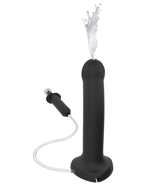 Strap-On-Me Silicone Cum Dildo Base Image Black Coloration | Kinkly Shop