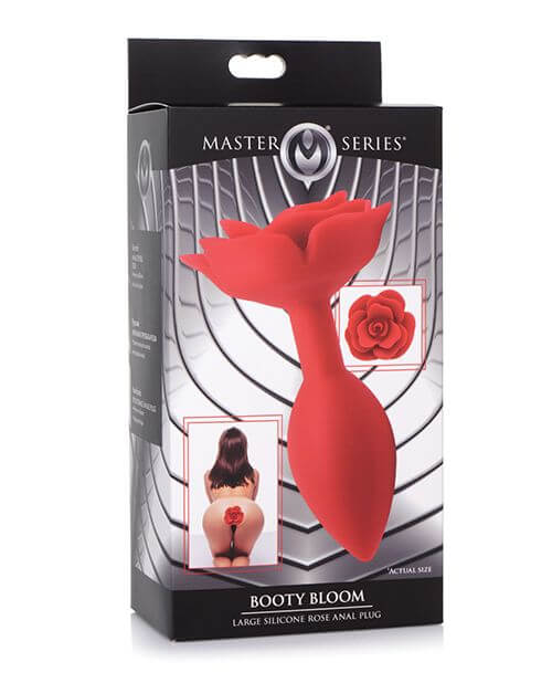 Packaging for the Master Series Booty Bloom plugs. | Kinkly Shop