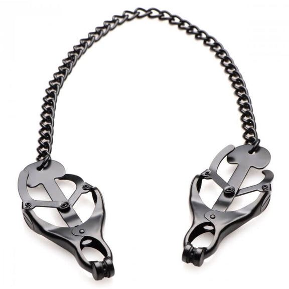 Master Series Monarch Noir nipple clamps | Kinkly Shop