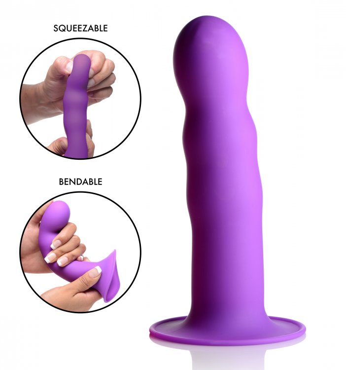 Squeeze-It Wavy Dildo | Kinkly Shop