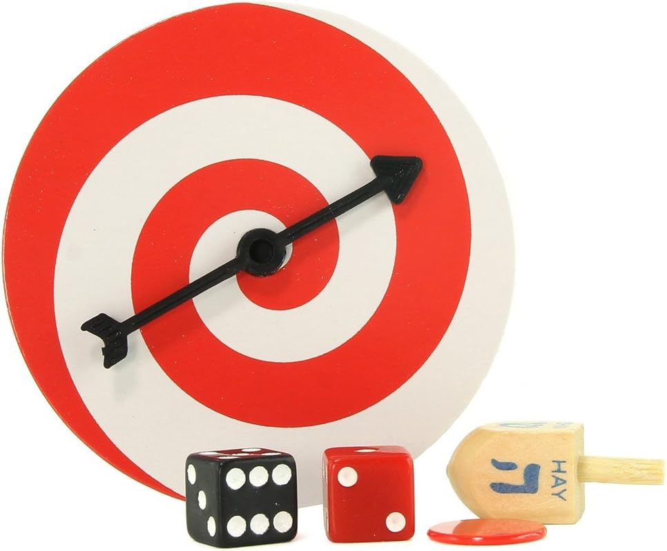 The spinner included with the The 12 Adult Party Games of Christmas. | Kinkly Shop