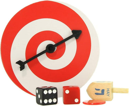 The spinner included with the The 12 Adult Party Games of Christmas. | Kinkly Shop