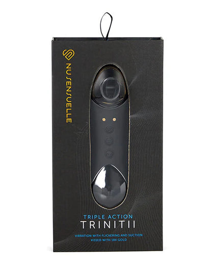 nu Sensuelle Trinitii Vibrador de succión de lengua 3 en 1