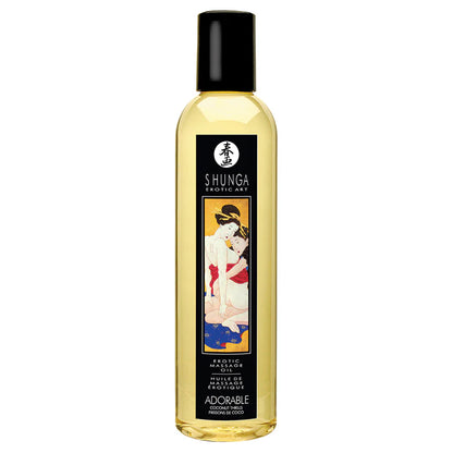 Aceite de masaje erótico Shunga