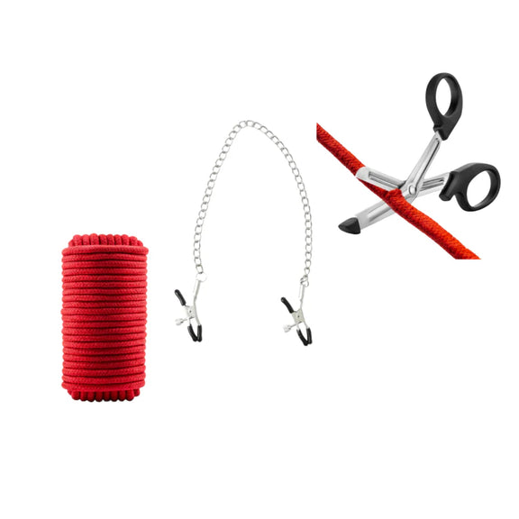 Bondage con cuerdas para principiantes
