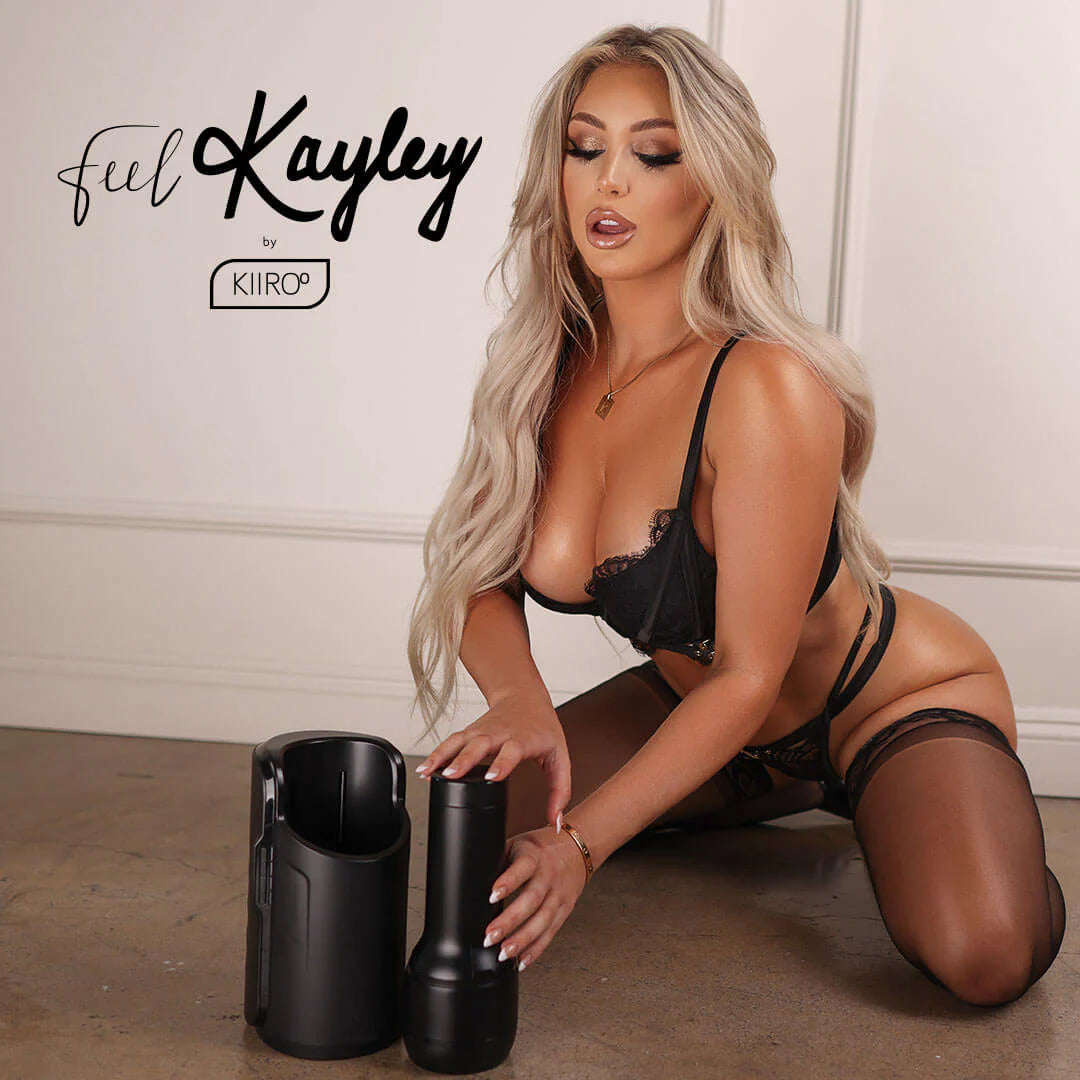FeelKayley Stroker by KIIROO Molded from Kayley Gunner Kinkly Shop FeelKayley Stroker by KIIROO Molded from Kayley Gunner Kinkly Shop